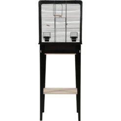 Zolux Cage Et Meuble CHIC LOFT Taille M 44 X 28 X Hauteur 124 Cm Couleur Noir