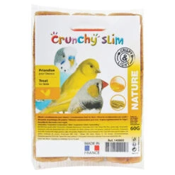 Zolux Pain Crunchy Slim Nature 60 G Pour Oiseaux -Zolux Animalia Promos Boutique 3336021400008 3