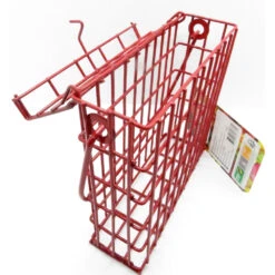 Zolux Support Pour Pain De Graisse En Métal Rouge Pour Oiseaux. -Zolux Animalia Promos Boutique 3336021703772 3