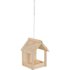 Zolux Mangeoire Cup Grizzli 3 En 1 , Toit En Bois, Pour Oiseaux -Zolux Animalia Promos Boutique 3336021705165 4