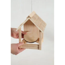 Zolux Mangeoire Cup Grizzli 3 En 1 , Toit En Bois, Pour Oiseaux -Zolux Animalia Promos Boutique 3336021705165 6