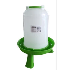 Abreuvoir ZOLUX Sur Pied - Blanc-Vert - 1,5L - 175606 -Zolux Animalia Promos Boutique 3336021756082 3