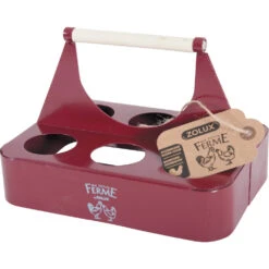 Zolux Porte œufs En Métal Grenat 21.5 X 15 X 14.5 Cm Basse Cour