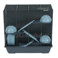 Zolux Cage Indoor 2 Triplex 50 Ciel Pour Hamster 51 X 28 X Hauteur 48 Cm