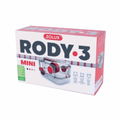 Zolux Cage Mini Rody3. Couleur Bleu. Taille 33 X 21 X 18 Cm H. Pour Rongeur. -Zolux Animalia Promos Boutique 3336022060119 2