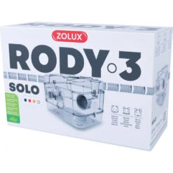Zolux Cage Solo Rody 3 Blanche. Taille : 41 X 27 X 28 Cm Pour Petit Rongeur -Zolux Animalia Promos Boutique 3336022060140 3