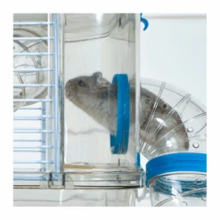 Zolux Cage Duo Rody3. Couleur Grenadine. Taille 41 X 27 X 40.5 Cm H. Pour Rongeur -Zolux Animalia Promos Boutique 3336022060195 3