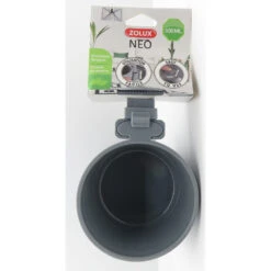 Mangeoire ZOLUX À Fixer - Gris - 500 Ml - 206697 -Zolux Animalia Promos Boutique 3336022066975 3