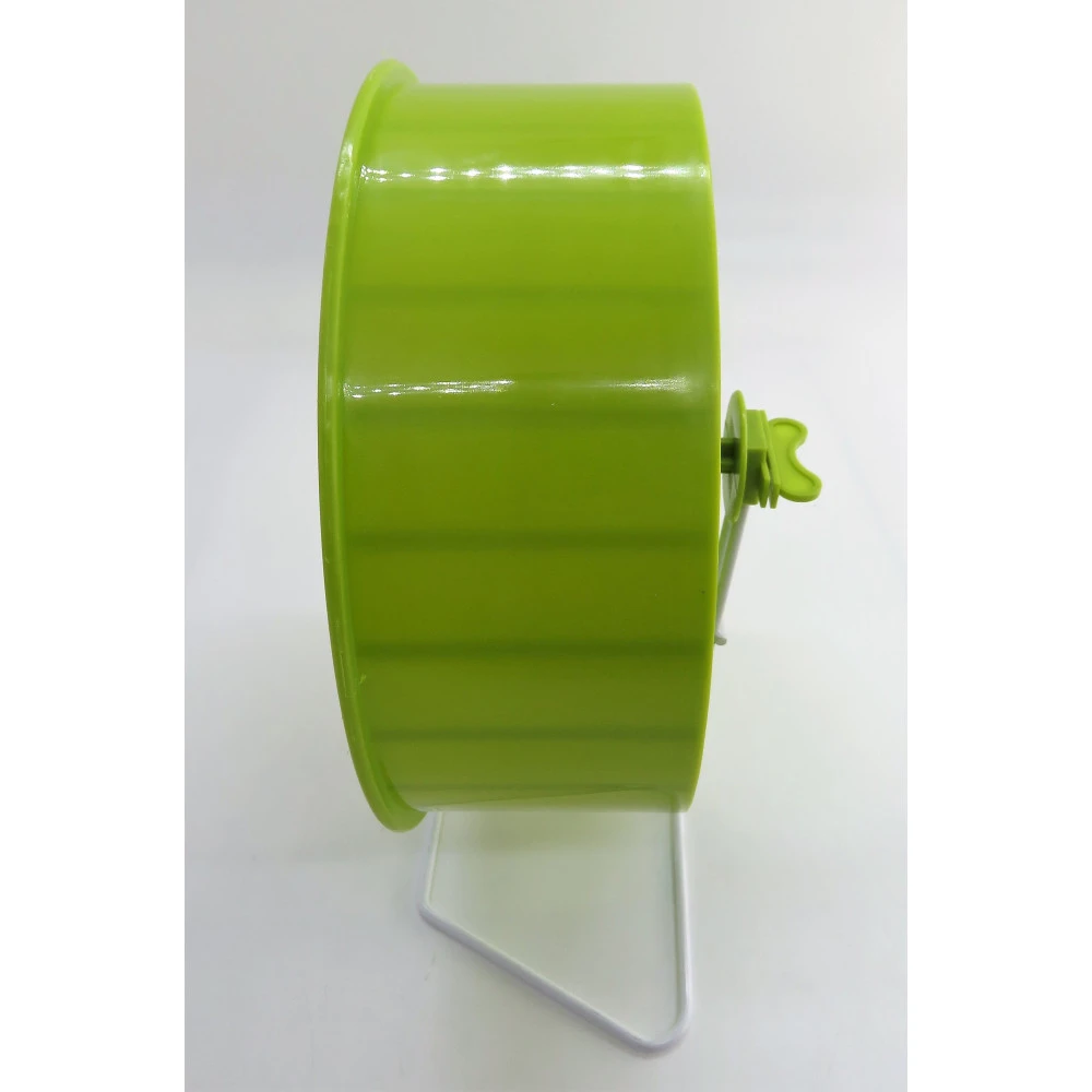 Zolux Roue D'exercice Pied Métal, ø20 Cm, Vert Anis, Pour Rongeurs. 5 Zolux Roue D'exercice Pied Métal, ø20 Cm, Vert Anis, Pour Rongeurs. – Image 5
