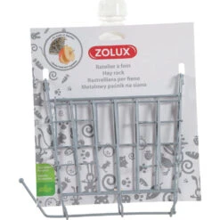 Zolux Râtelier à Foin En Métal Gris 20x 6 X 18 Cm Pour Rongeur 7 Zolux Râtelier à Foin En Métal Gris 20x 6 X 18 Cm Pour Rongeur -Zolux Animalia Promos Boutique 3336022068719 3