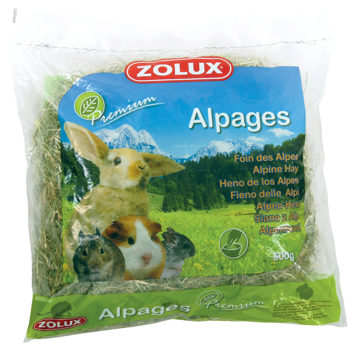 Zolux Foin Alpage Premium Pour Rongeurs 500 Gr 1 Zolux Foin Alpage Premium Pour Rongeurs 500 Gr