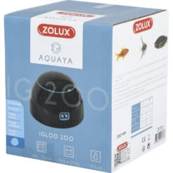 Zolux Pompe à Air Igloo 200 Noir Puissance 2.0 W Débit Max 120 L/H. Pour Aquarium.