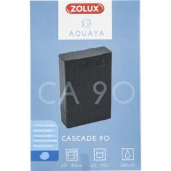 Zolux Filtration Intérieure Cascade 90, Puissance 5w 380l/h Pour Aquarium De 60 à 90l Max -Zolux Animalia Promos Boutique 3336023265254 3