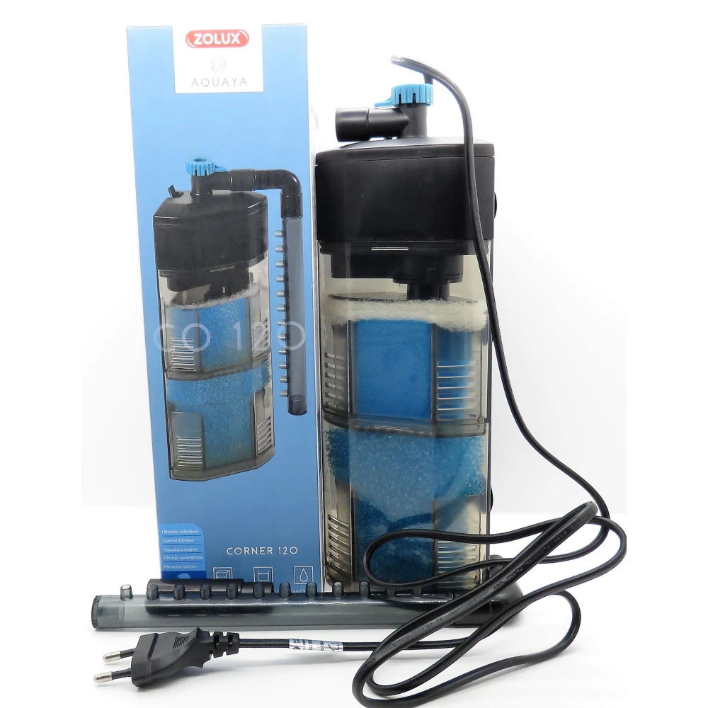 Filtration Intérieure Corner 120 Zolux 6 W Pour Aquarium De 80 à 120 L 1 Filtration Intérieure Corner 120 Zolux 6 W Pour Aquarium De 80 à 120 L