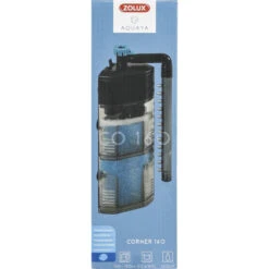 Filtration Intérieure Corner 160 Zolux 12 W Pour Aquarium De 120 à 160 L