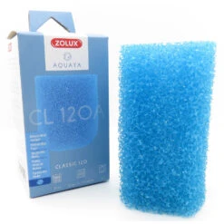 Zolux Mousse Bleue Medium CL 120 A Pour Pompe Classic 120 Pour Aquarium -Zolux Animalia Promos Boutique 3336023302126 3