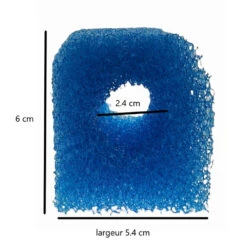 Zolux Mousse Bleue Medium CL 120 A Pour Pompe Classic 120 Pour Aquarium -Zolux Animalia Promos Boutique 3336023302126 5