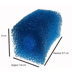 Zolux Mousse Bleue Medium CL 120 A Pour Pompe Classic 120 Pour Aquarium -Zolux Animalia Promos Boutique 3336023302126 6