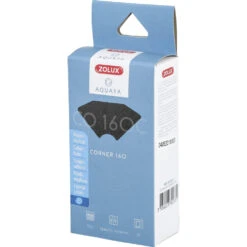Zolux Filtre Pour Pompe Corner 160, Filtre CO 160 C Mousse Charbon X 2. Pour Aquarium.