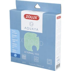 Zolux Filtre Pour Pompe X-ternal 100, Filtre XT 100 D Mousse Anti Algues X 2. Pour Aquarium. -Zolux Animalia Promos Boutique 3336023302409 3