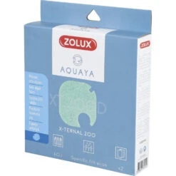 Zolux Filtre Pour Pompe X-ternal 200, Filtre XT 200 D Mousse Anti Algues X2. Pour Aquarium.