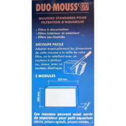 Zolux Duo Mousse 320. 2 Mousses De Filtration Pour Aquarium. -Zolux Animalia Promos Boutique 3336023306322 4