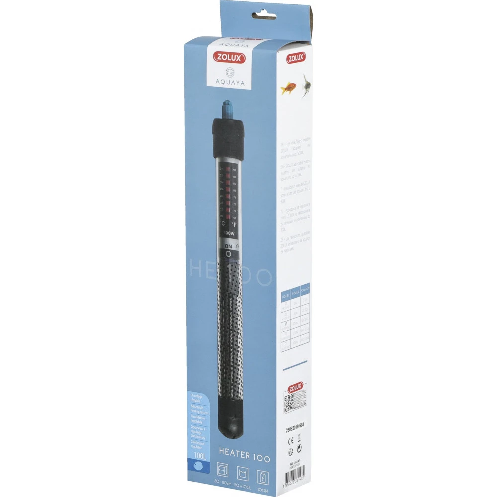Chauffage D'aquarium Heater 100 Zolux 100 W Longueur 27 Cm 2 Chauffage D'aquarium Heater 100 Zolux 100 W Longueur 27 Cm – Image 2