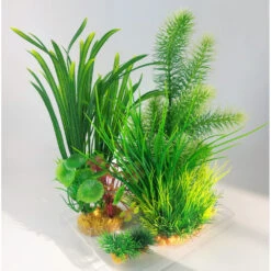 Zolux Déco Plantkit Idro N°3 Plantes Artificielles 6 Pieces H 28 Cm Décoration D'aquarium -Zolux Animalia Promos Boutique 3336023521527 7