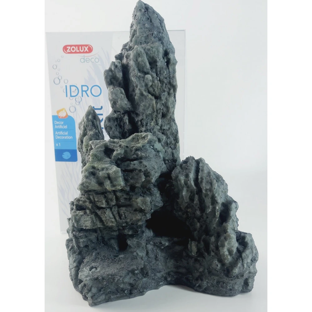 Zolux Décor. Kit Idro Black Stone N°3 Dimension 17.5 X 15 X Hauteur 27 Cm Pour Aquarium 2 Zolux Décor. Kit Idro Black Stone N°3 Dimension 17.5 X 15 X Hauteur 27 Cm Pour Aquarium – Image 2