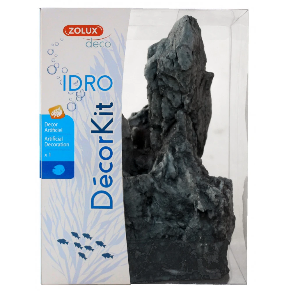 Zolux Décor. Kit Idro Black Stone N°3 Dimension 17.5 X 15 X Hauteur 27 Cm Pour Aquarium 1 Zolux Décor. Kit Idro Black Stone N°3 Dimension 17.5 X 15 X Hauteur 27 Cm Pour Aquarium