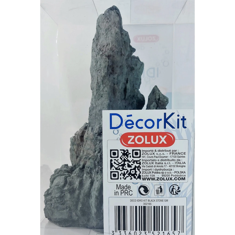 Zolux Décor. Kit Idro Black Stone N°3 Dimension 17.5 X 15 X Hauteur 27 Cm Pour Aquarium 3 Zolux Décor. Kit Idro Black Stone N°3 Dimension 17.5 X 15 X Hauteur 27 Cm Pour Aquarium – Image 3