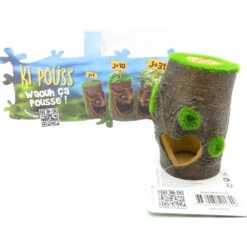 Zolux Tronc Petit Modèle. Ki Pouss 6.6 X 5.6 X 10 Cm Décoration Aquarium -Zolux Animalia Promos Boutique 3336023521749 3