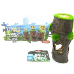 Zolux Tronc Moyen Modèle. Ki Pouss. 6.4 X 5.5 X 13.9 Cm. Décoration Aquarium. -Zolux Animalia Promos Boutique 3336023521756 3