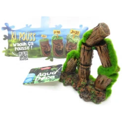 Zolux Totem 3 Colonnes Ki Pouss 10 X 6 X 13 Cm Décoration Aquarium