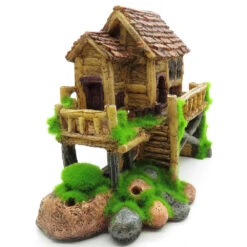 Zolux Cabane Moyen Modèle Ki Pouss 16 X 9 X 15 Cm Décoration Aquarium -Zolux Animalia Promos Boutique 3336023521824 3