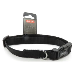 Zolux Collier Nylon 40 - 50 Cm X 20 Mm Noir Pour Chien. -Zolux Animalia Promos Boutique 3336024636510 3