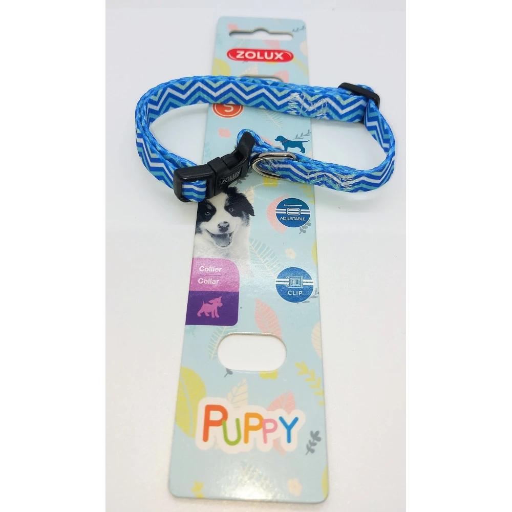 Zolux Collier PUPPY PIXIE 13 Mm 25 à 39 Cm Couleur Bleu Pour Chiots 2 Zolux Collier PUPPY PIXIE 13 Mm 25 à 39 Cm Couleur Bleu Pour Chiots – Image 2