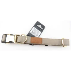 Zolux Collier IMAO MAYFAIR. 25 Mm. Réglable. Couleur Taupe. Pour Chien.