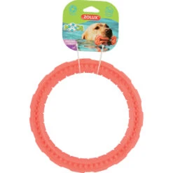 Zolux Jouet Anneau Moos TPR Flottant ø 23 Cm X 3 Cm Pour Chien