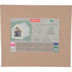 Zolux Maisonnette Cat Lodge 2,Taille 41.5 X 31 X 37 Cm Pour Chat -Zolux Animalia Promos Boutique 3336025041313 7