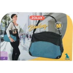 Zolux Sac Transport 44 X 24 X H33 Cm Bowling M Bleu Pour Chien Max 8 Kg -Zolux Animalia Promos Boutique 3336026235414 4