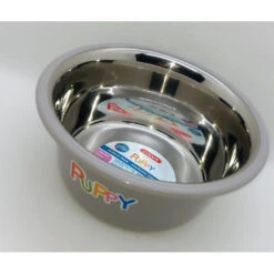 Zolux Ecuelle Inox PUPPY ø 16.5 Cm Couleur Taupe Pour Chien