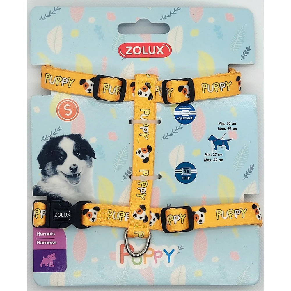 Zolux Harnais S PUPPY MASCOTTE 13 Mm 27 à 42 Cm Couleur Jaune Pour Chiots 1 Zolux Harnais S PUPPY MASCOTTE 13 Mm 27 à 42 Cm Couleur Jaune Pour Chiots