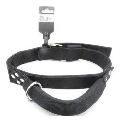 Zolux Collier Avec Poignée T 75 Cm. Noir Pour Chien.