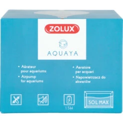 Zolux Bulleur Aérateur 1.5w Débit 18.6 L/h Bleu Pour Aquarium Max 50 Litres -Zolux Animalia Promos Boutique 63db80dd38bd07.34271696