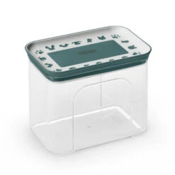 Zolux Boite à Friandises Hermétique Verte 1.2 Litres Pour Chien Ou Chat