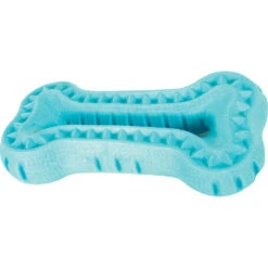 Zolux Jouet Os Moos Tpr Flottant Bleu 16 Cm X 3 Cm Pour Chien
