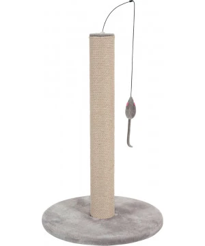 POTEAU A GRIFFER 63CM BEIGE 1 POTEAU A GRIFFER 63CM BEIGE